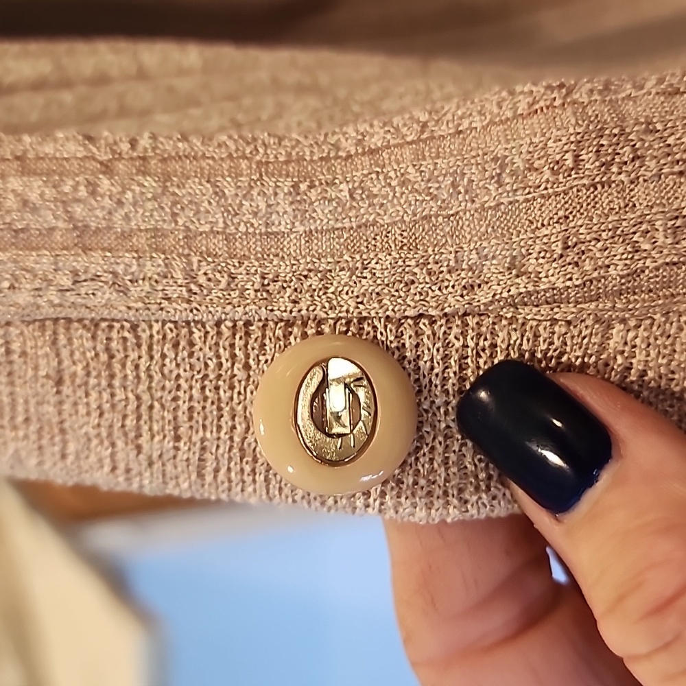 COC Ribbed Short Sleeve Cardigan - Picture 6 of 8